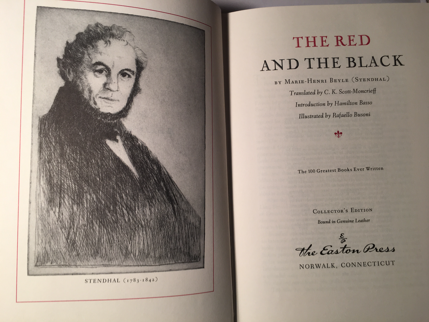 The Red and the Black by Stendhal