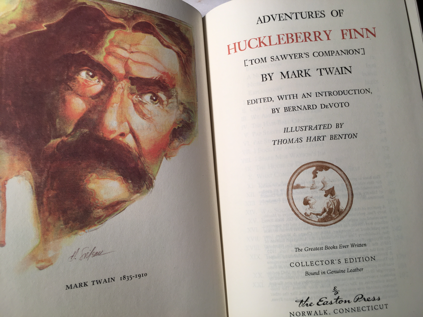 The Adventures Of Huckleberry Finn by Mark Twain